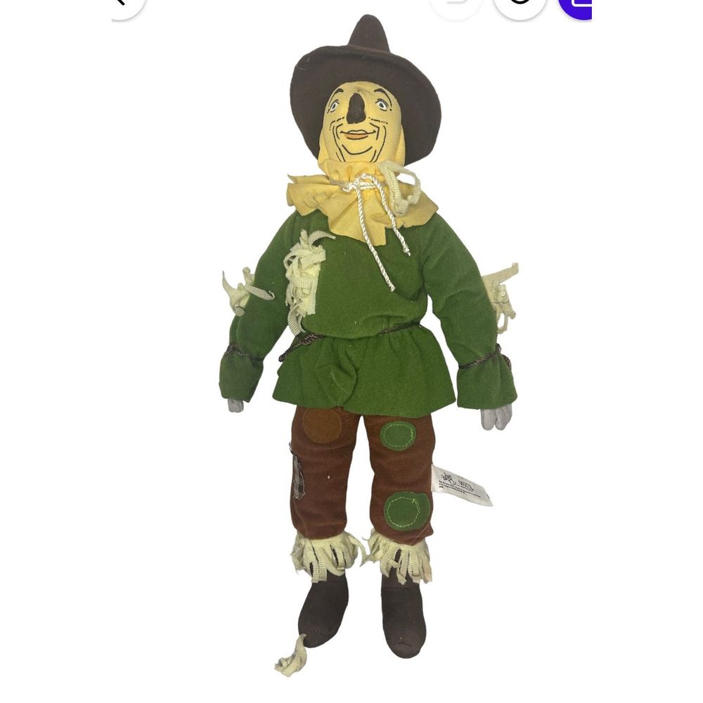 The Wizard of OZ-Scarecrow. Sugar Loaf plush doll